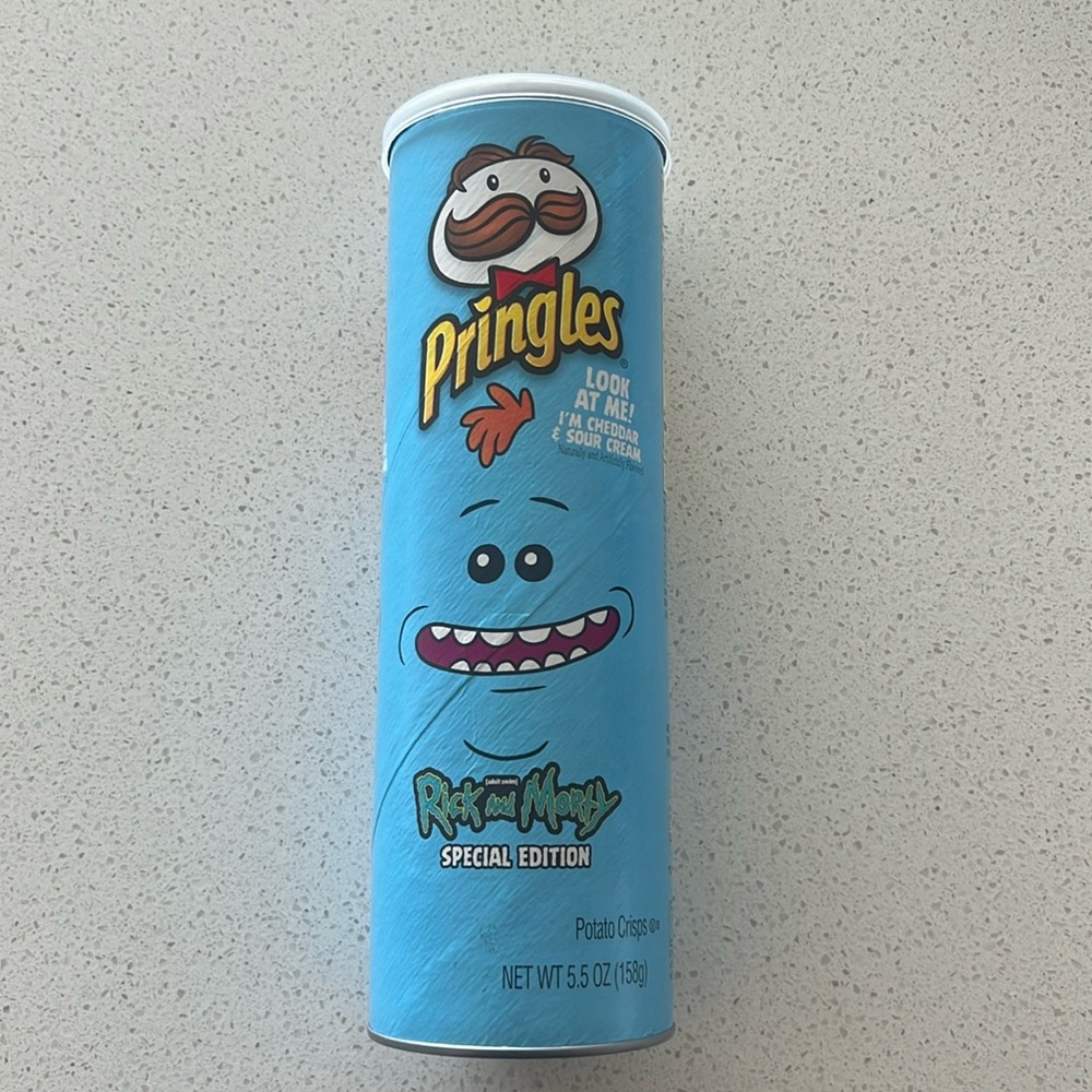 Collectible Pringles Rick and Morty